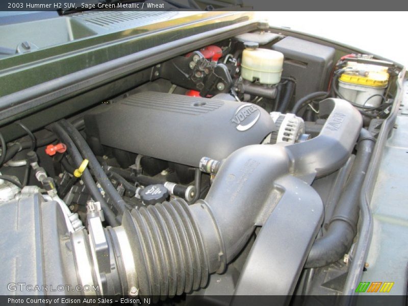  2003 H2 SUV Engine - 6.0 Liter OHV 16V Vortec V8