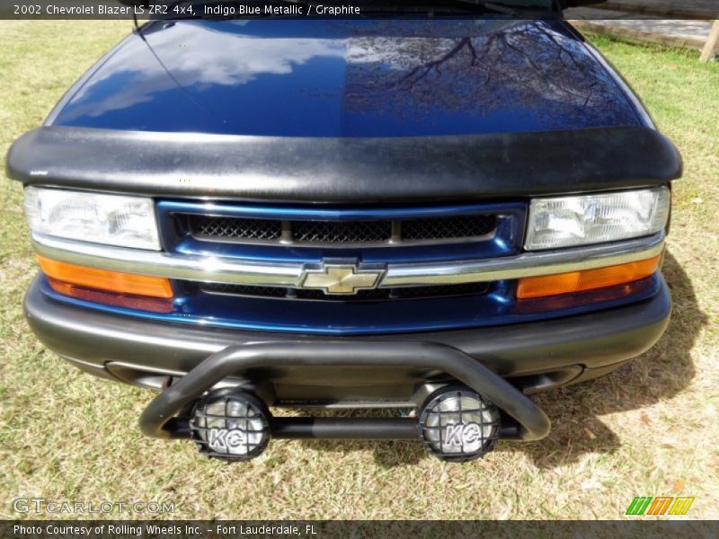 Indigo Blue Metallic / Graphite 2002 Chevrolet Blazer LS ZR2 4x4