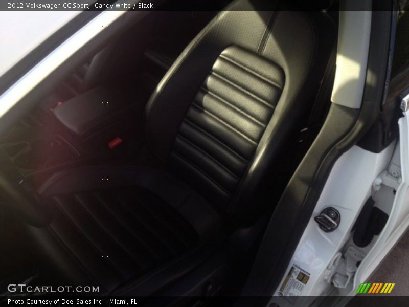 Candy White / Black 2012 Volkswagen CC Sport