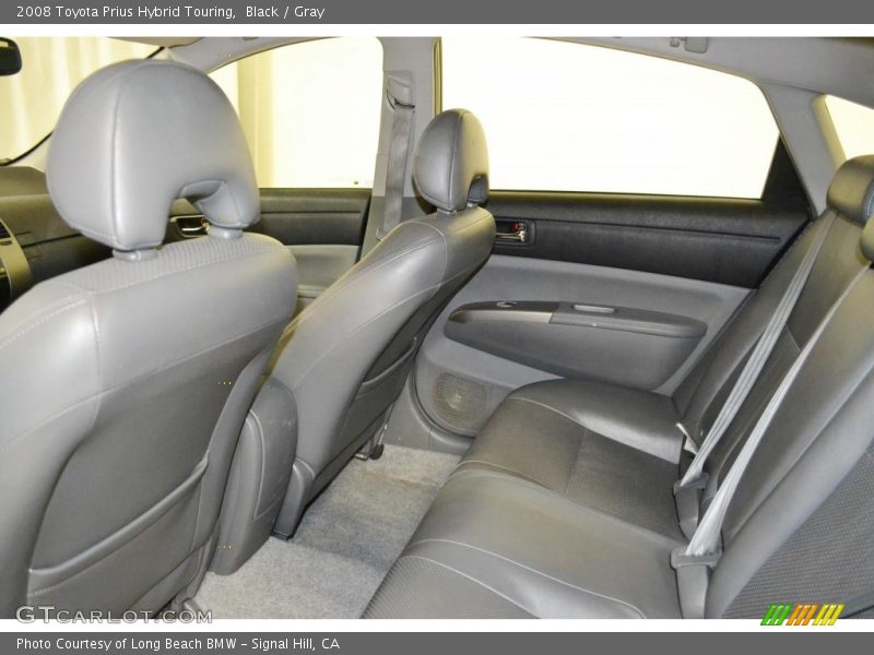 Black / Gray 2008 Toyota Prius Hybrid Touring