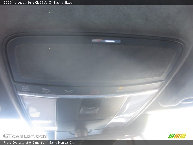 Black / Black 2009 Mercedes-Benz CL 63 AMG
