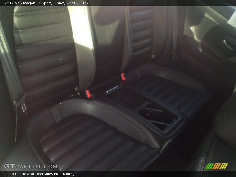 Candy White / Black 2012 Volkswagen CC Sport