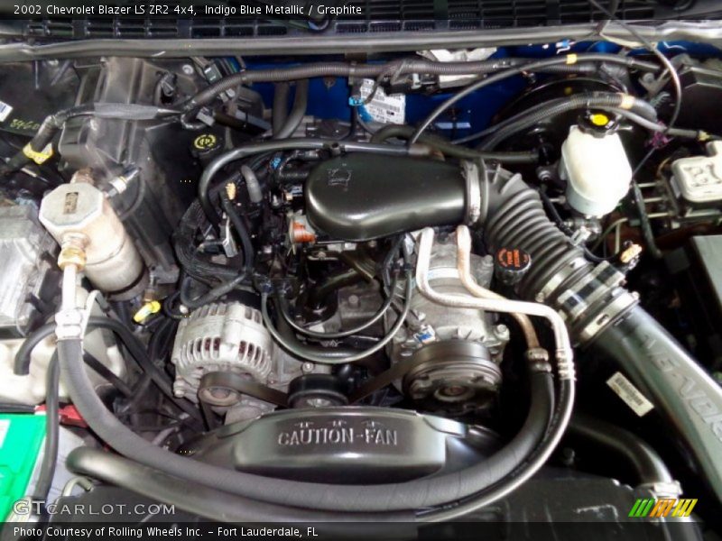  2002 Blazer LS ZR2 4x4 Engine - 4.3 Liter OHV 12-Valve V6