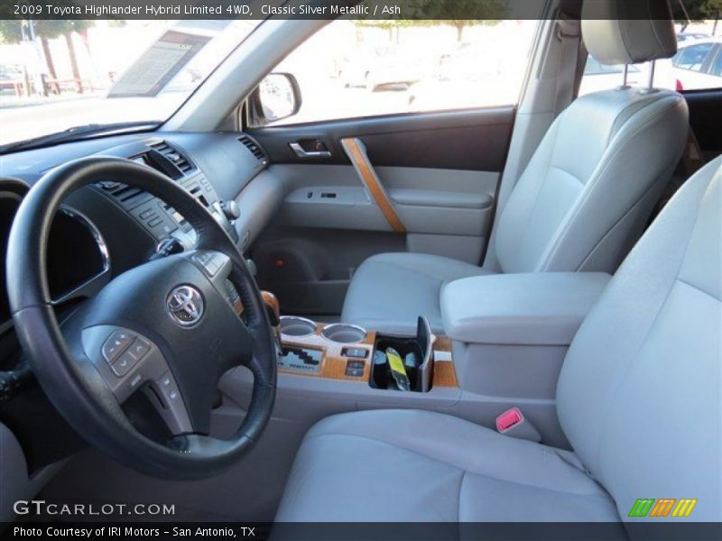 Classic Silver Metallic / Ash 2009 Toyota Highlander Hybrid Limited 4WD