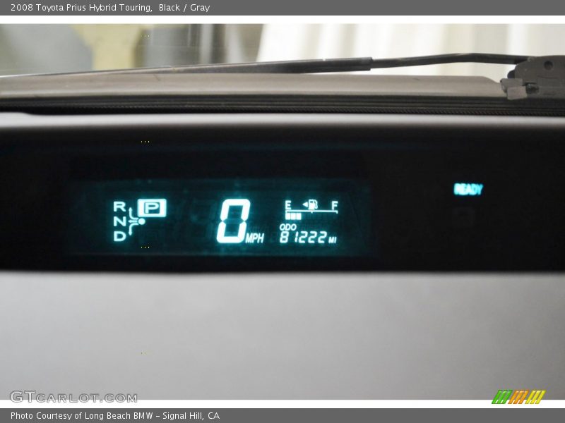 Black / Gray 2008 Toyota Prius Hybrid Touring