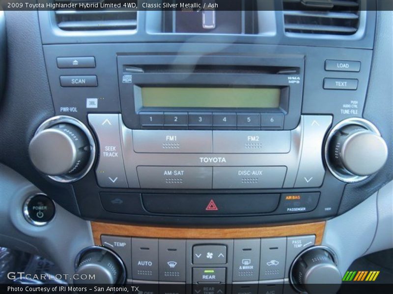 Classic Silver Metallic / Ash 2009 Toyota Highlander Hybrid Limited 4WD