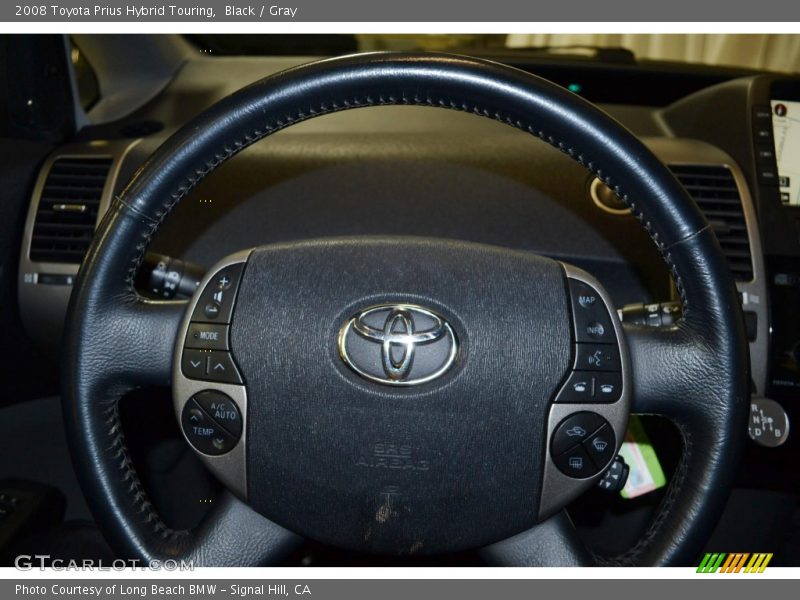 Black / Gray 2008 Toyota Prius Hybrid Touring