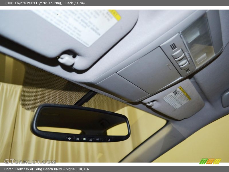 Black / Gray 2008 Toyota Prius Hybrid Touring