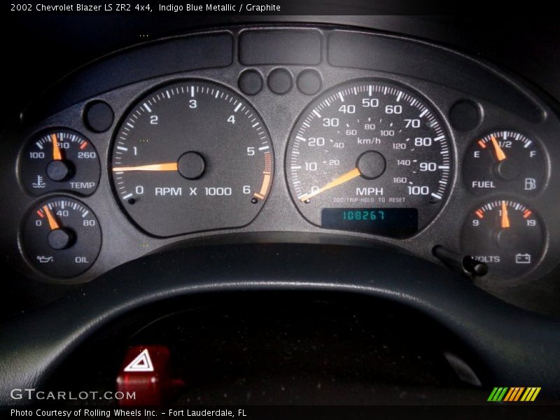  2002 Blazer LS ZR2 4x4 LS ZR2 4x4 Gauges