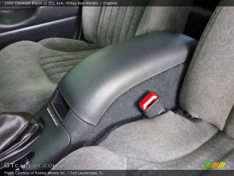 Indigo Blue Metallic / Graphite 2002 Chevrolet Blazer LS ZR2 4x4