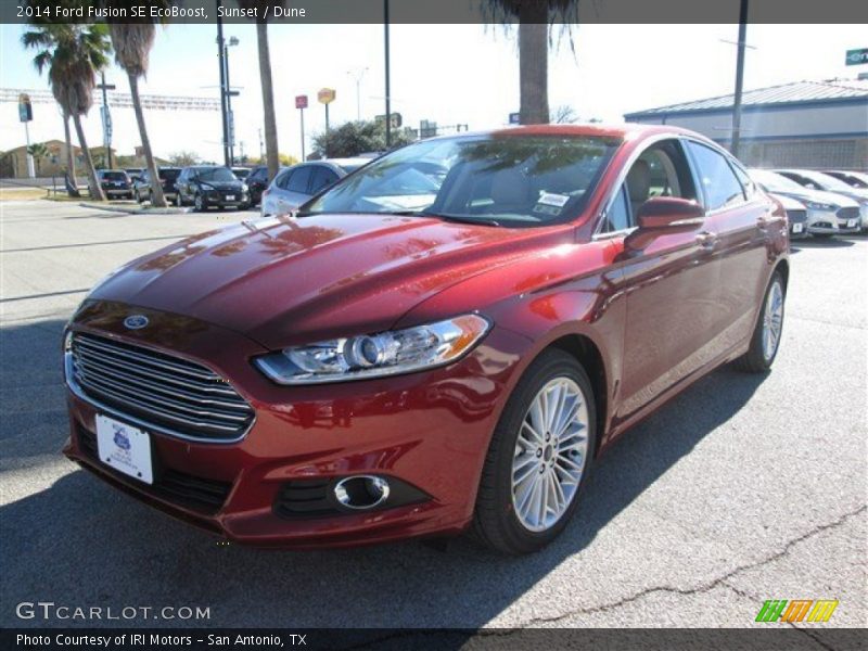 Sunset / Dune 2014 Ford Fusion SE EcoBoost