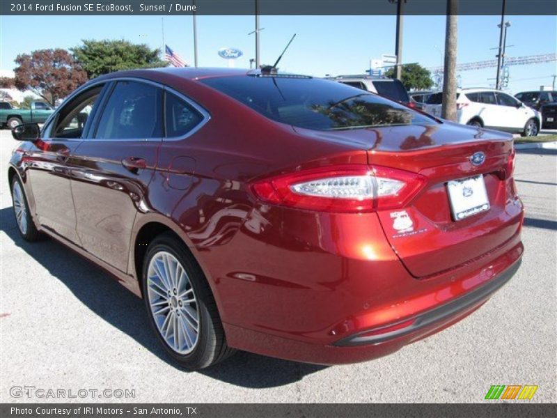 Sunset / Dune 2014 Ford Fusion SE EcoBoost