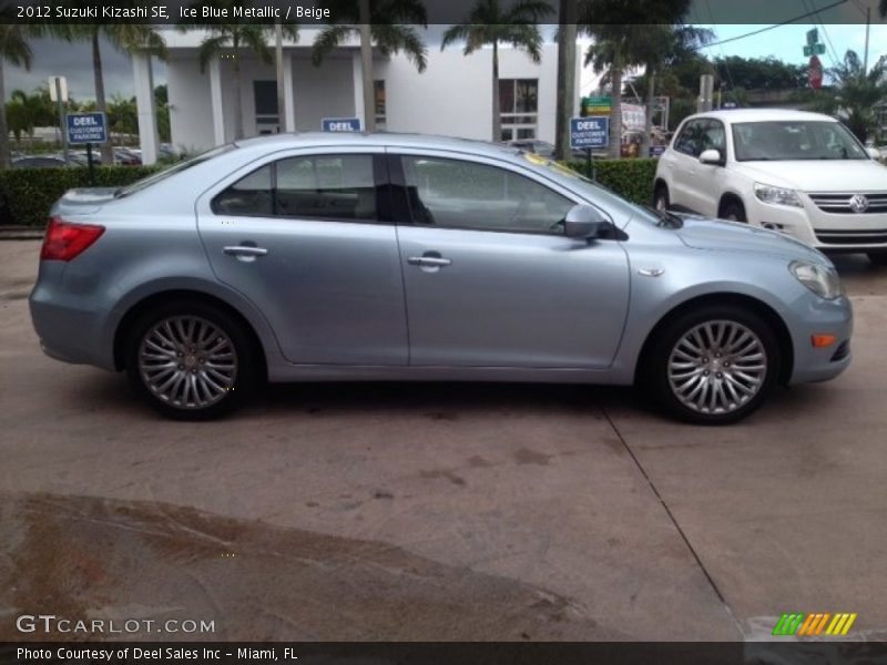  2012 Kizashi SE Ice Blue Metallic