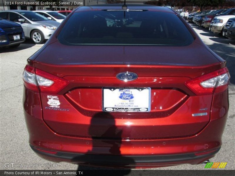 Sunset / Dune 2014 Ford Fusion SE EcoBoost