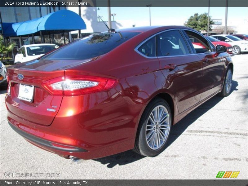 Sunset / Dune 2014 Ford Fusion SE EcoBoost