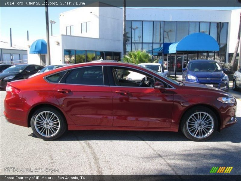 Sunset / Dune 2014 Ford Fusion SE EcoBoost