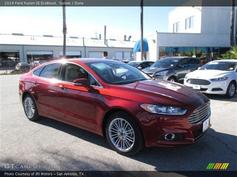 Sunset / Dune 2014 Ford Fusion SE EcoBoost
