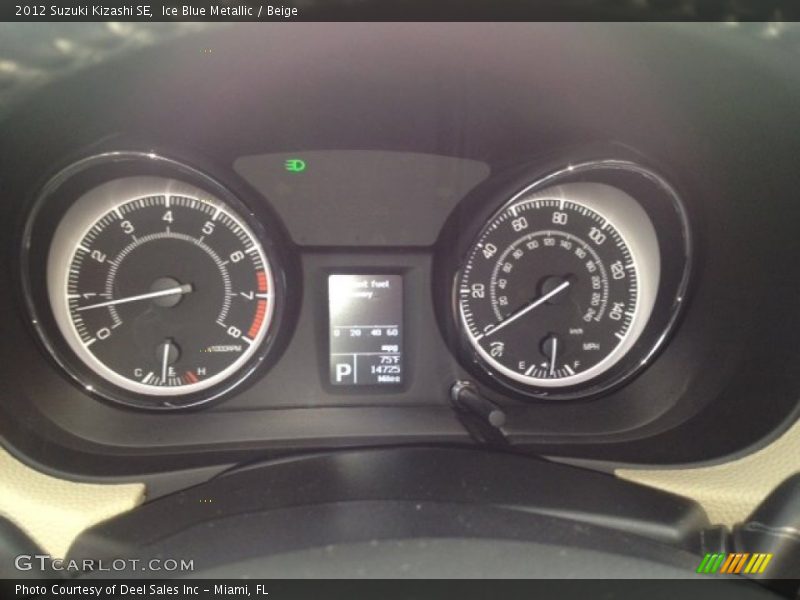  2012 Kizashi SE SE Gauges