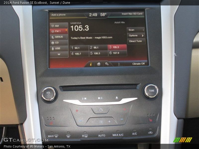Sunset / Dune 2014 Ford Fusion SE EcoBoost