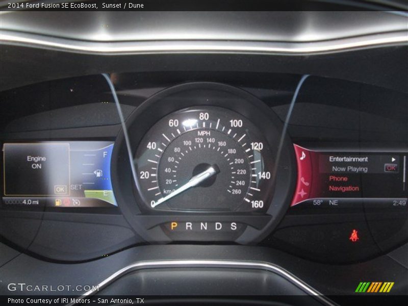 Sunset / Dune 2014 Ford Fusion SE EcoBoost
