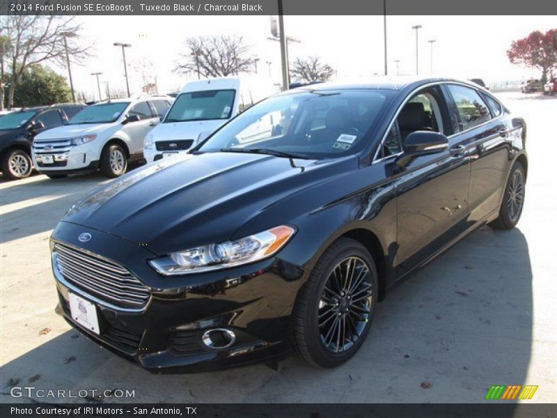 Tuxedo Black / Charcoal Black 2014 Ford Fusion SE EcoBoost