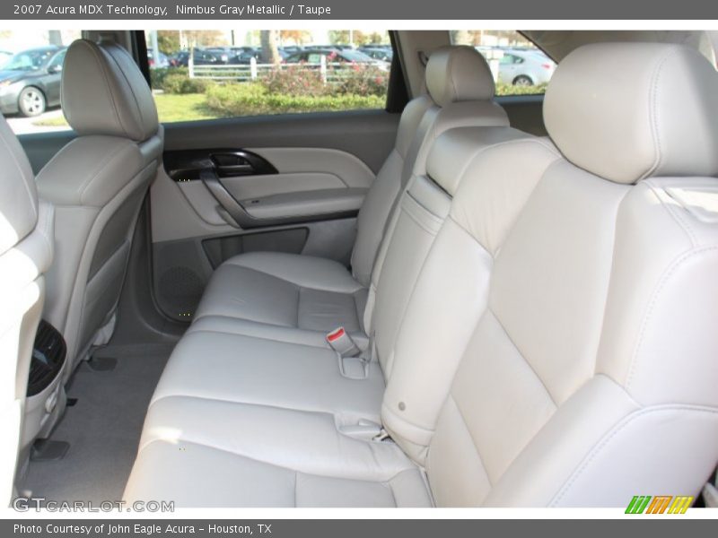 Nimbus Gray Metallic / Taupe 2007 Acura MDX Technology