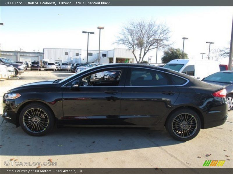 Tuxedo Black / Charcoal Black 2014 Ford Fusion SE EcoBoost