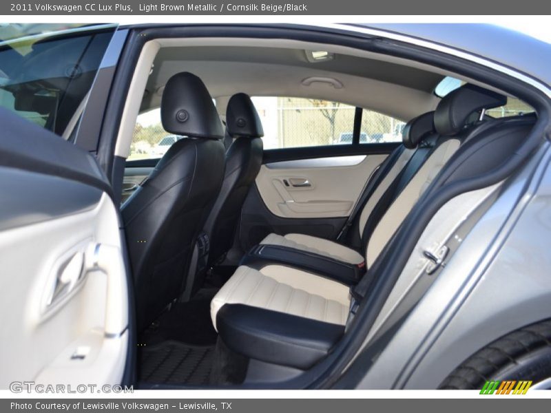 Light Brown Metallic / Cornsilk Beige/Black 2011 Volkswagen CC Lux Plus