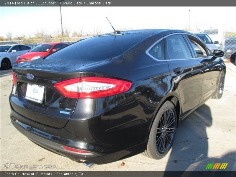 Tuxedo Black / Charcoal Black 2014 Ford Fusion SE EcoBoost