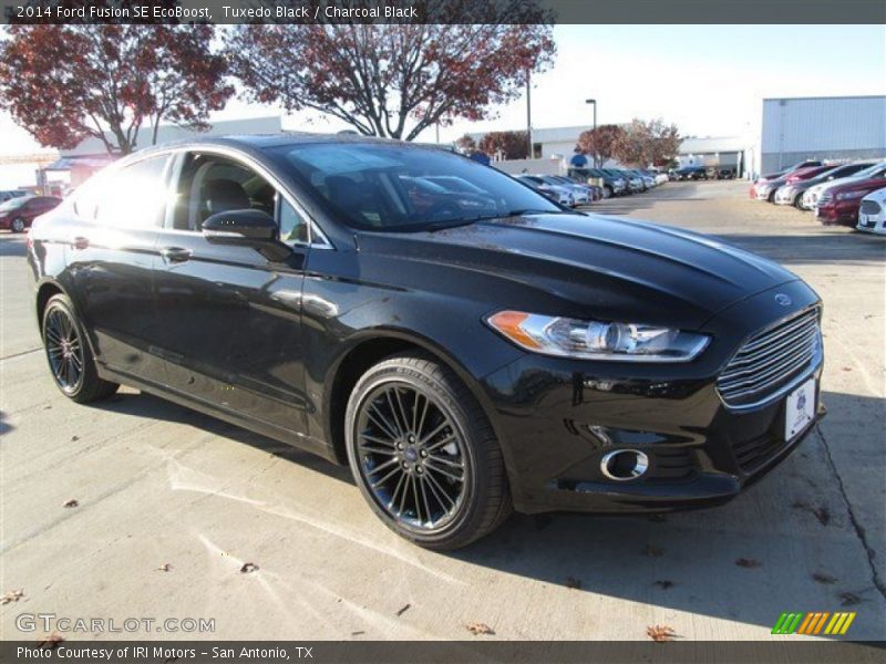 Tuxedo Black / Charcoal Black 2014 Ford Fusion SE EcoBoost