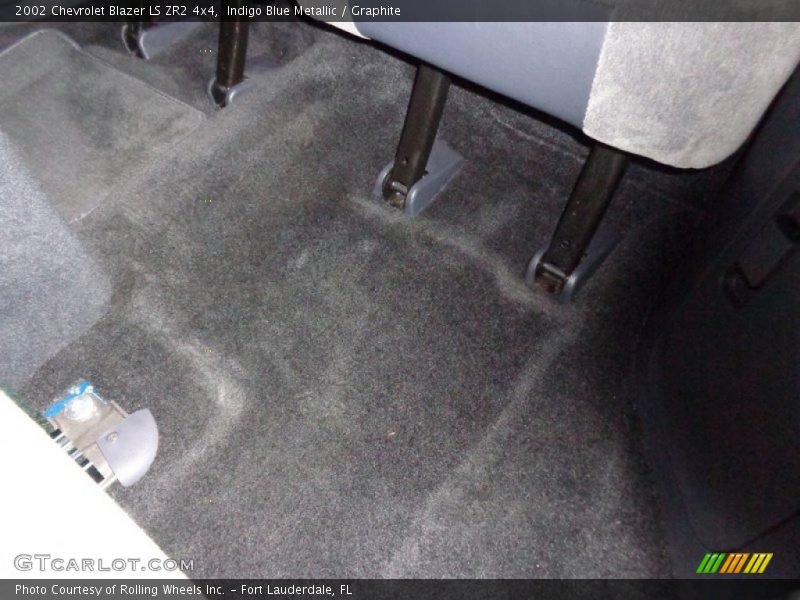 Indigo Blue Metallic / Graphite 2002 Chevrolet Blazer LS ZR2 4x4