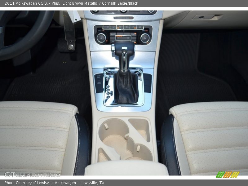 Light Brown Metallic / Cornsilk Beige/Black 2011 Volkswagen CC Lux Plus