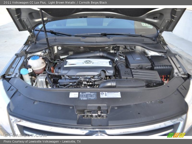 Light Brown Metallic / Cornsilk Beige/Black 2011 Volkswagen CC Lux Plus