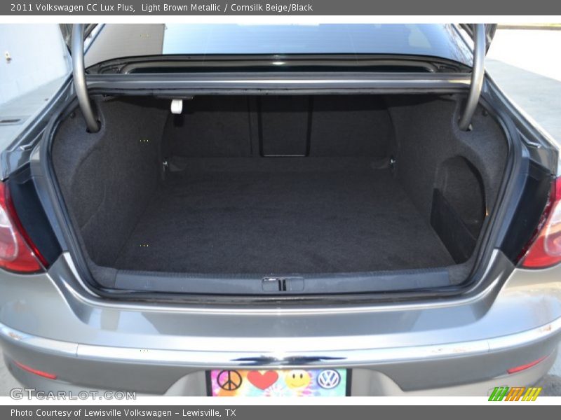 Light Brown Metallic / Cornsilk Beige/Black 2011 Volkswagen CC Lux Plus