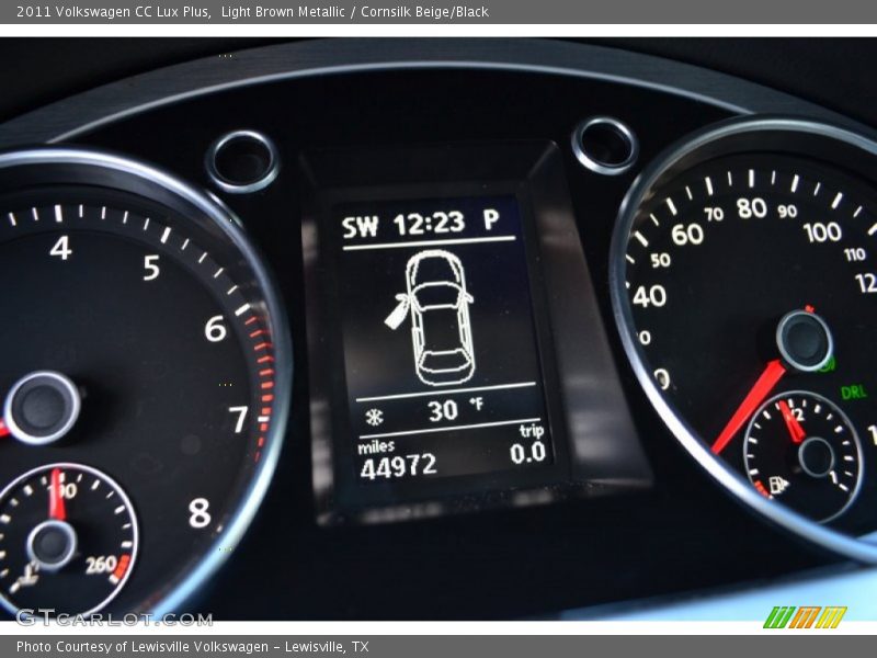 Light Brown Metallic / Cornsilk Beige/Black 2011 Volkswagen CC Lux Plus