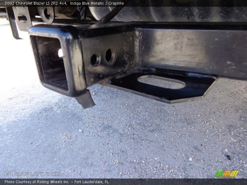 Indigo Blue Metallic / Graphite 2002 Chevrolet Blazer LS ZR2 4x4