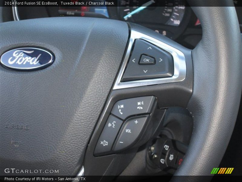Tuxedo Black / Charcoal Black 2014 Ford Fusion SE EcoBoost