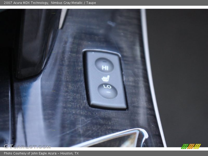 Nimbus Gray Metallic / Taupe 2007 Acura MDX Technology