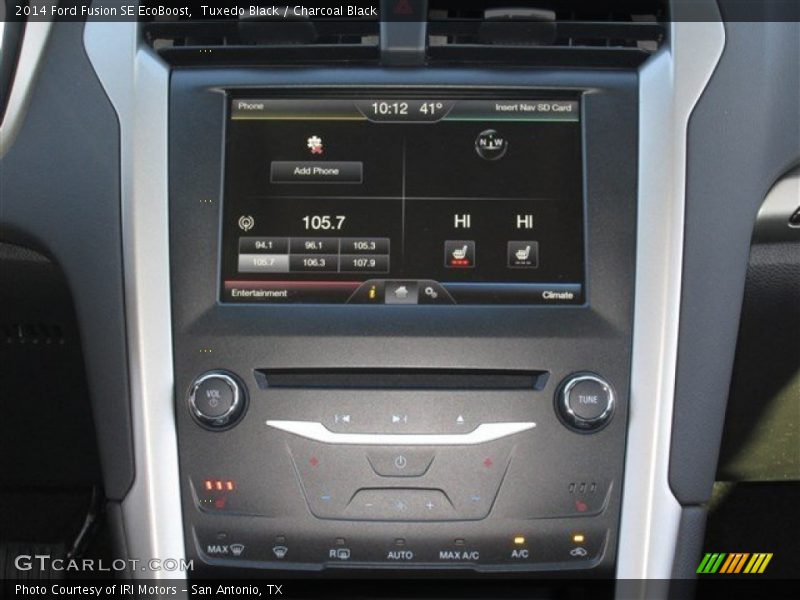 Tuxedo Black / Charcoal Black 2014 Ford Fusion SE EcoBoost