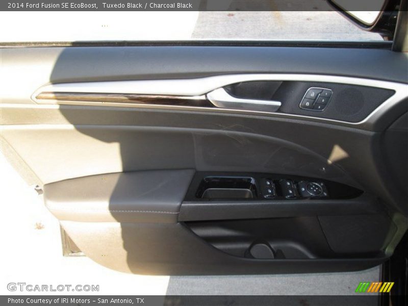 Tuxedo Black / Charcoal Black 2014 Ford Fusion SE EcoBoost