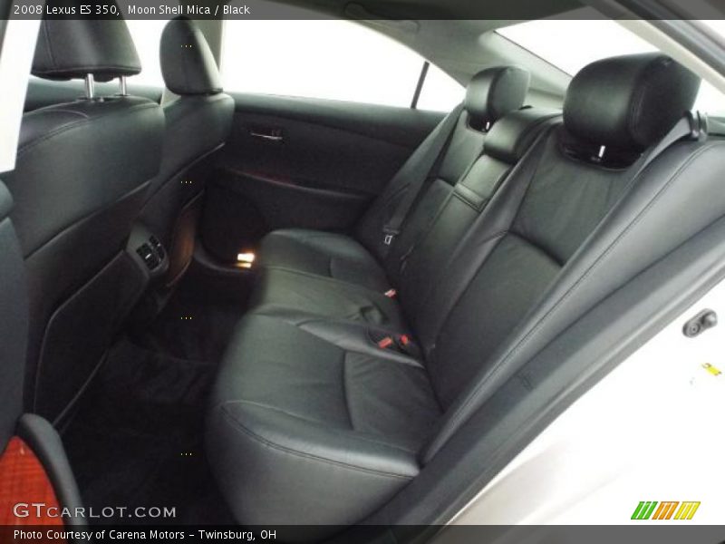 Moon Shell Mica / Black 2008 Lexus ES 350
