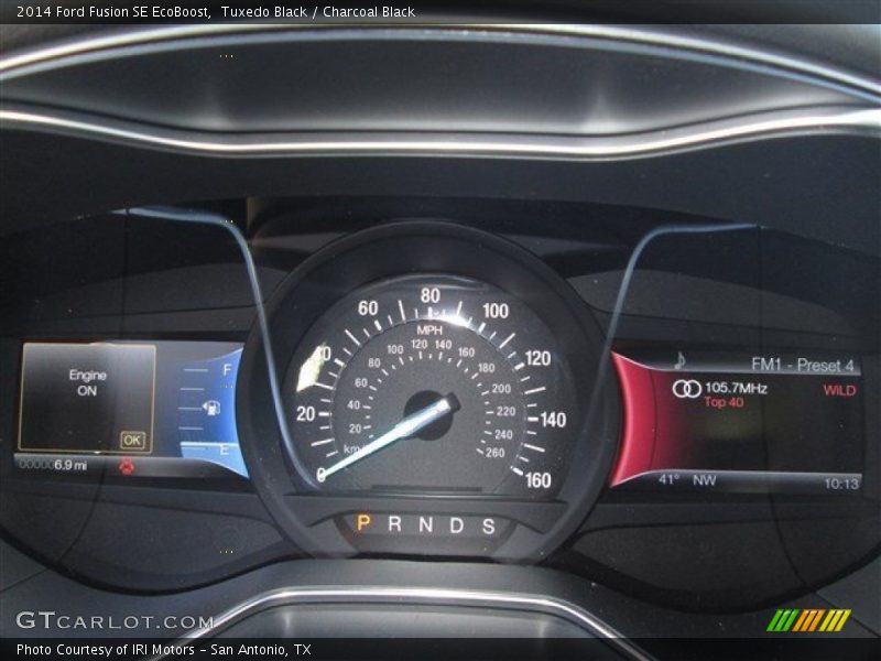 Tuxedo Black / Charcoal Black 2014 Ford Fusion SE EcoBoost