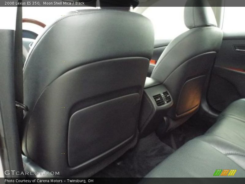 Moon Shell Mica / Black 2008 Lexus ES 350