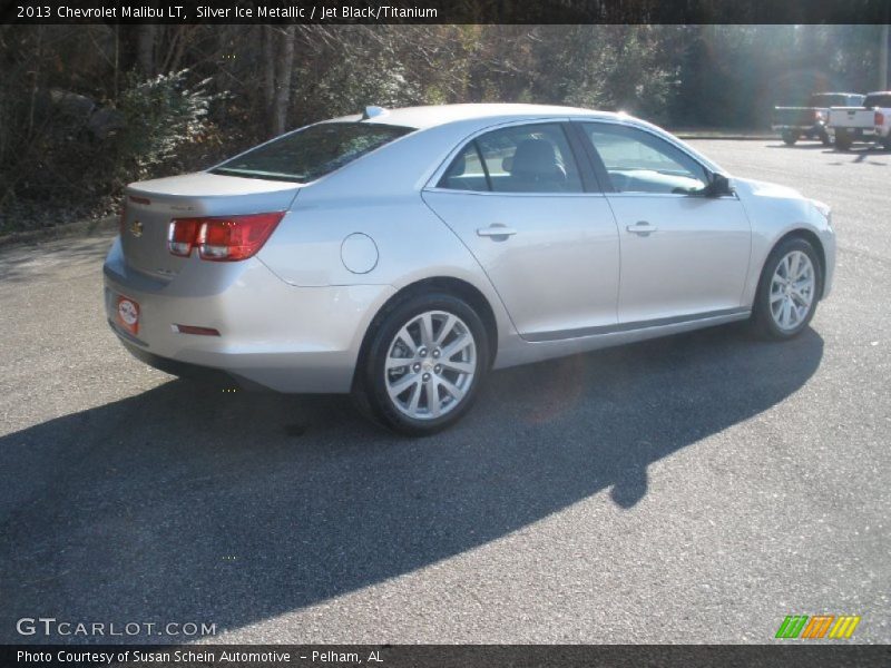 Silver Ice Metallic / Jet Black/Titanium 2013 Chevrolet Malibu LT