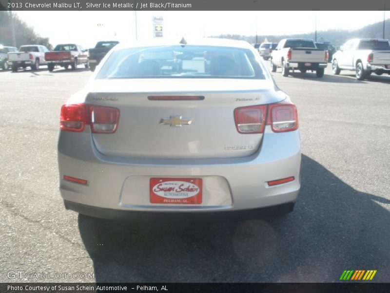 Silver Ice Metallic / Jet Black/Titanium 2013 Chevrolet Malibu LT