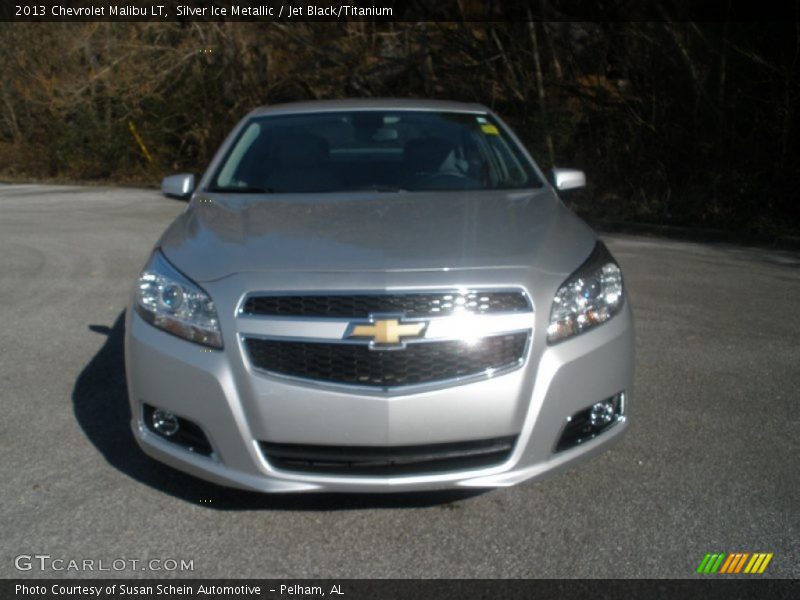 Silver Ice Metallic / Jet Black/Titanium 2013 Chevrolet Malibu LT
