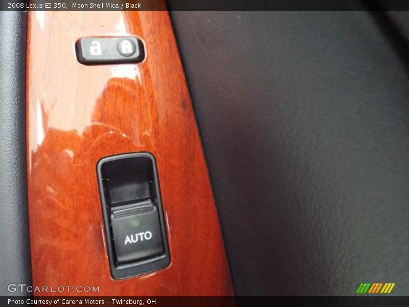 Moon Shell Mica / Black 2008 Lexus ES 350