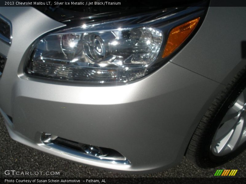 Silver Ice Metallic / Jet Black/Titanium 2013 Chevrolet Malibu LT