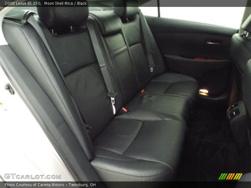 Moon Shell Mica / Black 2008 Lexus ES 350