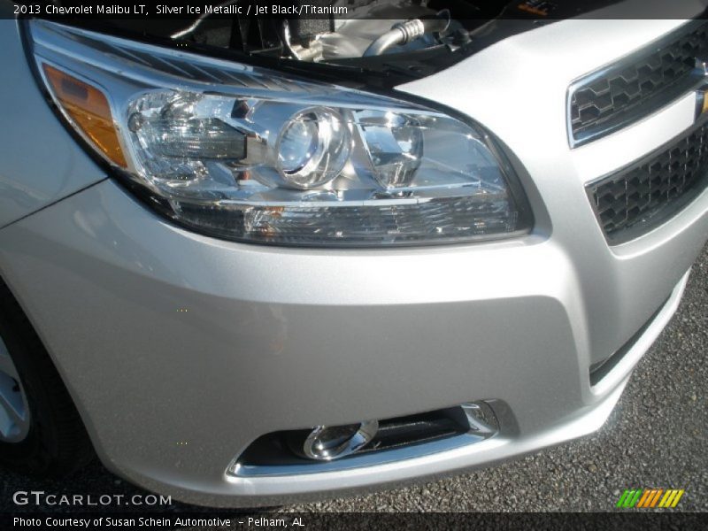 Silver Ice Metallic / Jet Black/Titanium 2013 Chevrolet Malibu LT